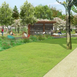 Verejné súťaže | obnova parku Janka Kráľa - Trnava | GREEN ARCHITECTURE